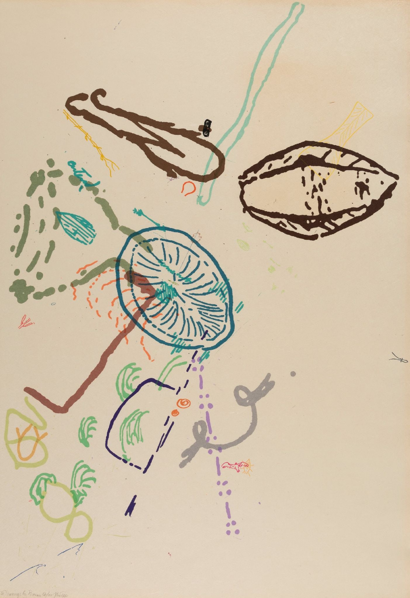 John Cage - 30 Drawings by Thoreau (1 of 1)