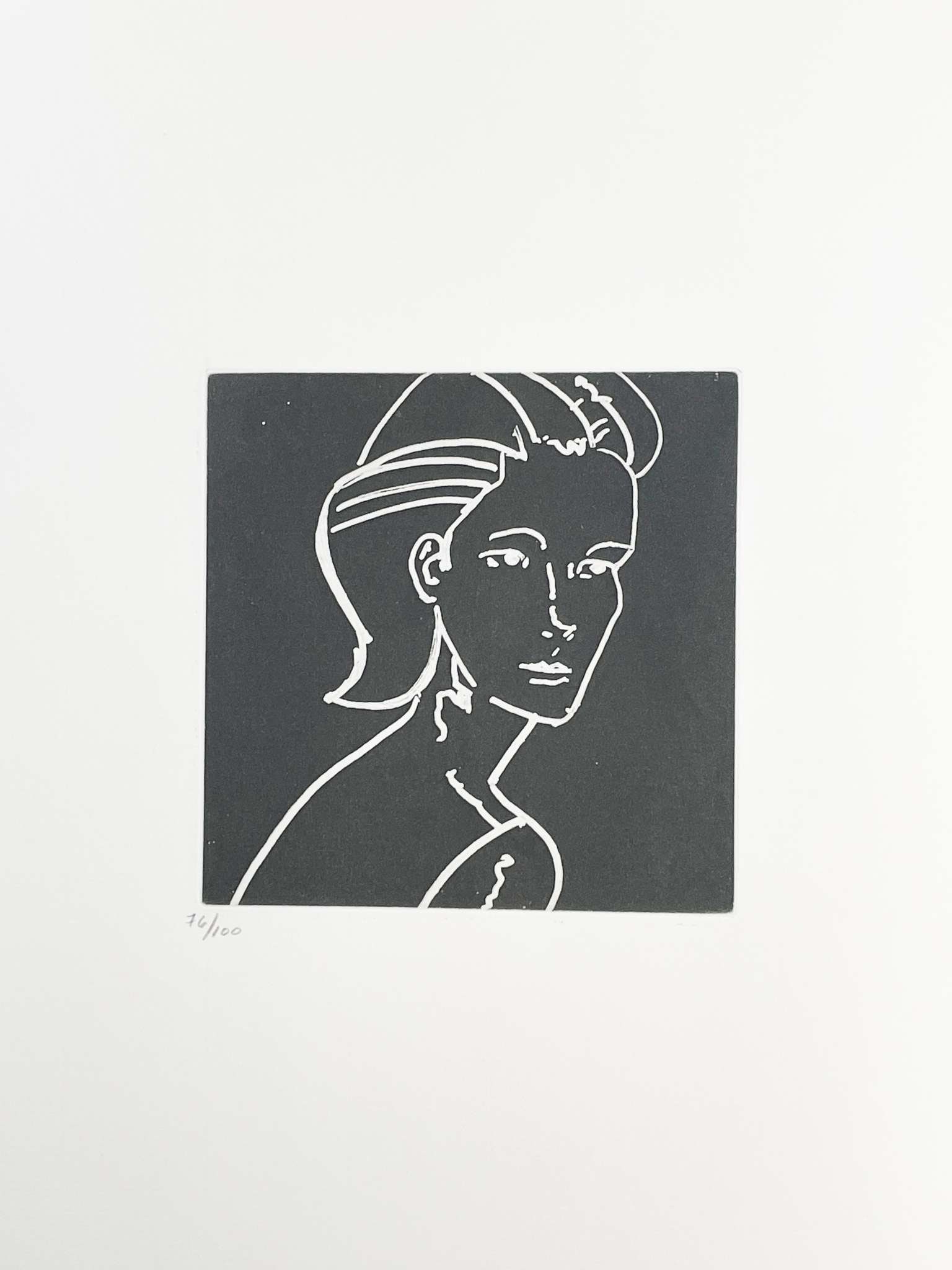 Alex Katz - No Danger of That: Artist: Alex Katz Title: No Danger of That Year: 2005 Edition: From the rare limited edition of 100 Publisher: Arion Press Suite: Gloria Medium: