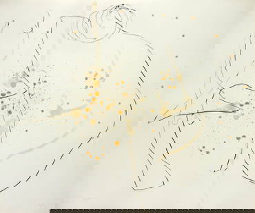 Joan Miro - Untitled III from "Flux de l'Aimant": Artist: Joan Miro Title: Untitled III from "Flux de l'Aimant" Year: 1964 Dimensions: 19in. by 23in. Edition: 37 form the limited edition of 75 Publisher: Atelie