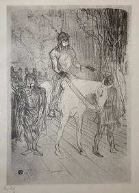 Henri Toulouse-Lautrec (After) - Entree de brasseur dans chilperie (1 of 1)
