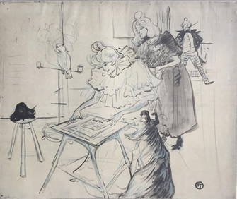 Henri Toulouse-Lautrec (After) - Untitled VIII from 70 (1 of 1)