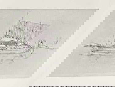 James McNeill Whistler (After) - Fishing-Boat (1 of 1)