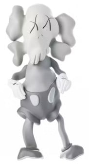 KAWS - KAWS Robert Lazzarini Companion Vinyl Figure: Artist: KAWS Title: KAWS Robert Lazzarini Companion Vinyl Figure Year: 2011 Dimensions: 4 3/4 x 8 x 2 in. Suite: Chum Medium: Vinyl Figure Condition: