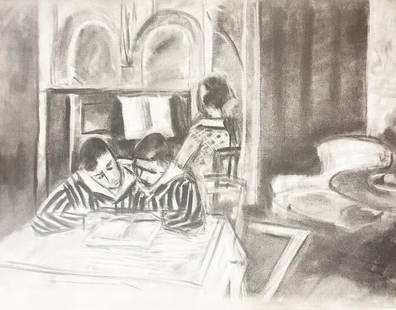 Henri Matisse - Scene d Interieur: Artist: Henri Matisse Title: Scene d Interieur Year: 1933 Dimensions: 15 3/4in. by 20 1/2in. Edition: From the rare limited edition of 1000 Publisher: Editions