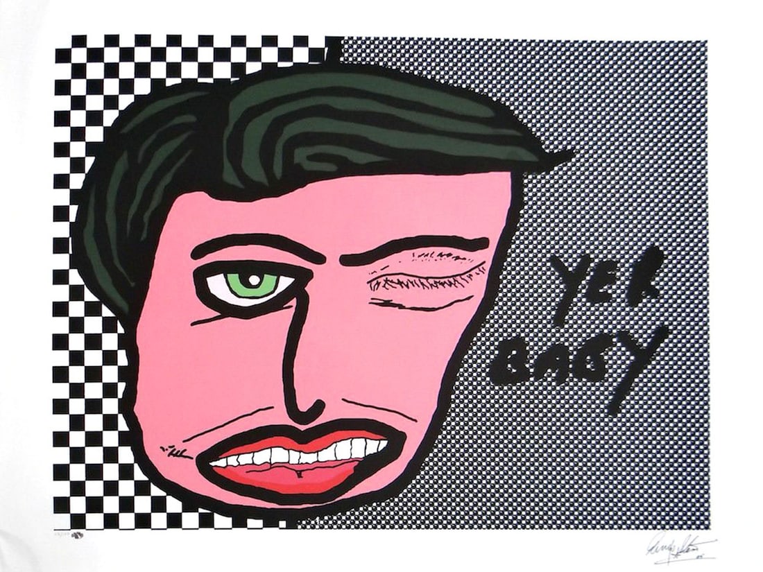Ringo Starr - Yer Baby: Title: Yer Baby Artist: Ringo Starr Dimensions: 36 x 48 Medium: Orignial Sergigraph on paper Signature: Signed by the artist and numbered Year: 2004 Edition: