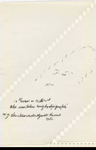 Andy Warhol - Letter N: Artist: Andy Warhol Title: Untitled 13 Year: 1953 Dimensions: 9.5in. by 6in. Edition: From the rare limited edition of approx. 100 Publisher: Andy Warhol New Yo