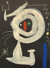 Joan Miro - Plate 24 from Derriere Le Miroir (1 of 1)