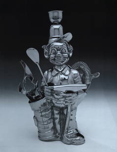 Jeff Koons - Fisherman Golfer: Artist: Jeff KoonsTitle: Fisherman GolferYear: 1986Dimensions: 24 x 31 in.Edition: Rare unsigned trial proofPublisher: Editions Ilene Kurtz, New YorkSuite: Luxury and DegradationMedium: Original