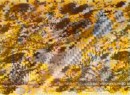Roy DeForest - Untitled: Artist: Roy DeForestTitle: UntitledYear: 1986Dimensions: 22 x 30 in.Edition: From the Rare Limited Edition of 40Medium: Original Lithograph in Colors on PaperCondition: ExcellentSignature Details: