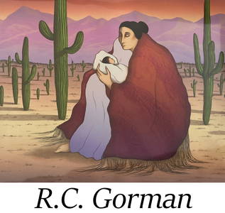 R.C. Gorman - Earth Woman