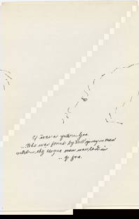 Andy Warhol - letter A: Artist: Andy Warhol Title: Untitled 10 Year: 1953 Dimensions: 9.5in. by 6in. Edition: From the rare limited edition of approx. 100 Publisher: Andy Warhol New Yo
