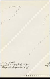 Andy Warhol - Letter R: Artist: Andy Warhol Title: Untitled 9 Year: 1953 Dimensions: 9.5in. by 6in. Edition: From the rare limited edition of approx. 100 Publisher: Andy Warhol New Yor