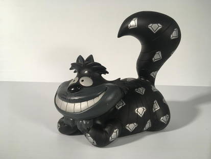 Span of Sunset x Disney - Cheshire Cat Diamond in the Rough Figurine: Artist: Span of Sunset x Disney Title: Cheshire Cat Diamond in the Rough Figurine Year: 2007 Dimensions: 8in. by 8in. Edition: From the Rare Limited Edition of 300