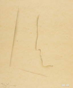 Jasper Johns - M. D.: Artist: Jasper Johns Title: M. D. Year: 1974 Dimensions: 22 x 18 in. Edition: 56 from the limited edition of 100 Publisher: Castelli Graphics and Multiples, Inc