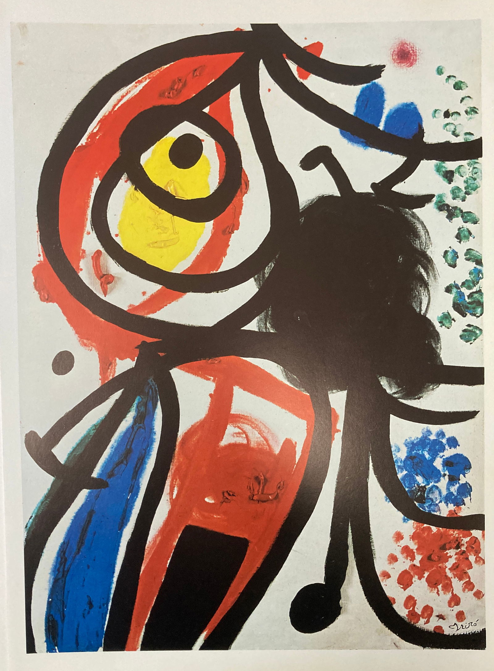 Joan Miro  - Oiseau Pour La Fiac 85 (1 of 1)