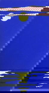 Roy Lichtenstein - Night Seascape Promotional Greeting Card: Artist: Roy Lichtenstein Title: Night Seascape Promotional Greeting Card Year: 1968 Dimensions: 4 3/4in. by 9 1/2in. Edition: From the Rare Limited Edition Publishe