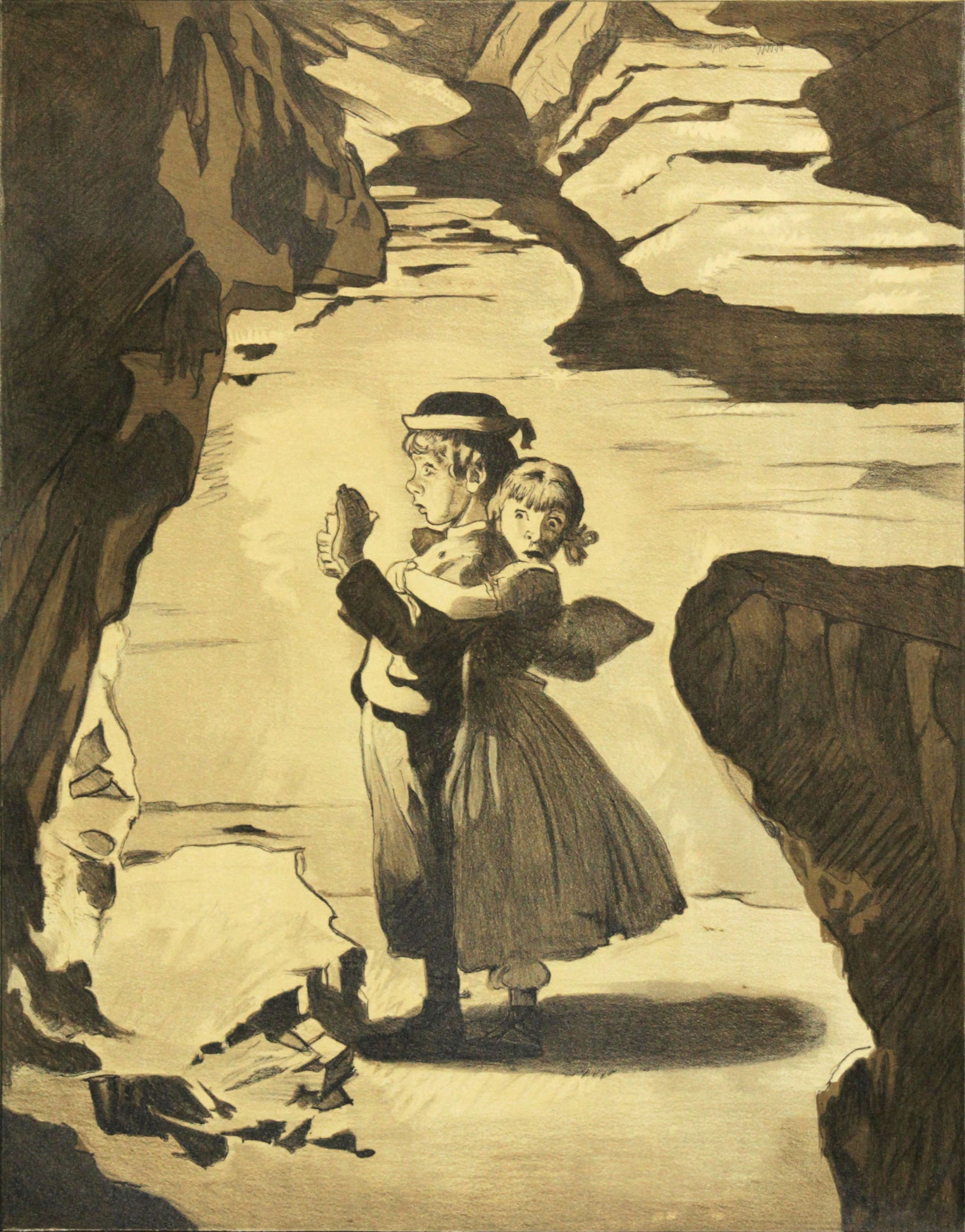 Norman Rockwell - Tom Sawyer (Tom We're Lost) (1 of 2)