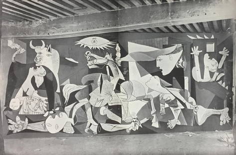 Pablo Picasso and Dora Maar - Guernica 1937 (After): Artist: Pablo Picasso and Dora Maar Title: Guernica 1937 Year: 1937 Dimensions: 14in. by 20in. Weight: 0 Edition: From the rare limited edition Publ