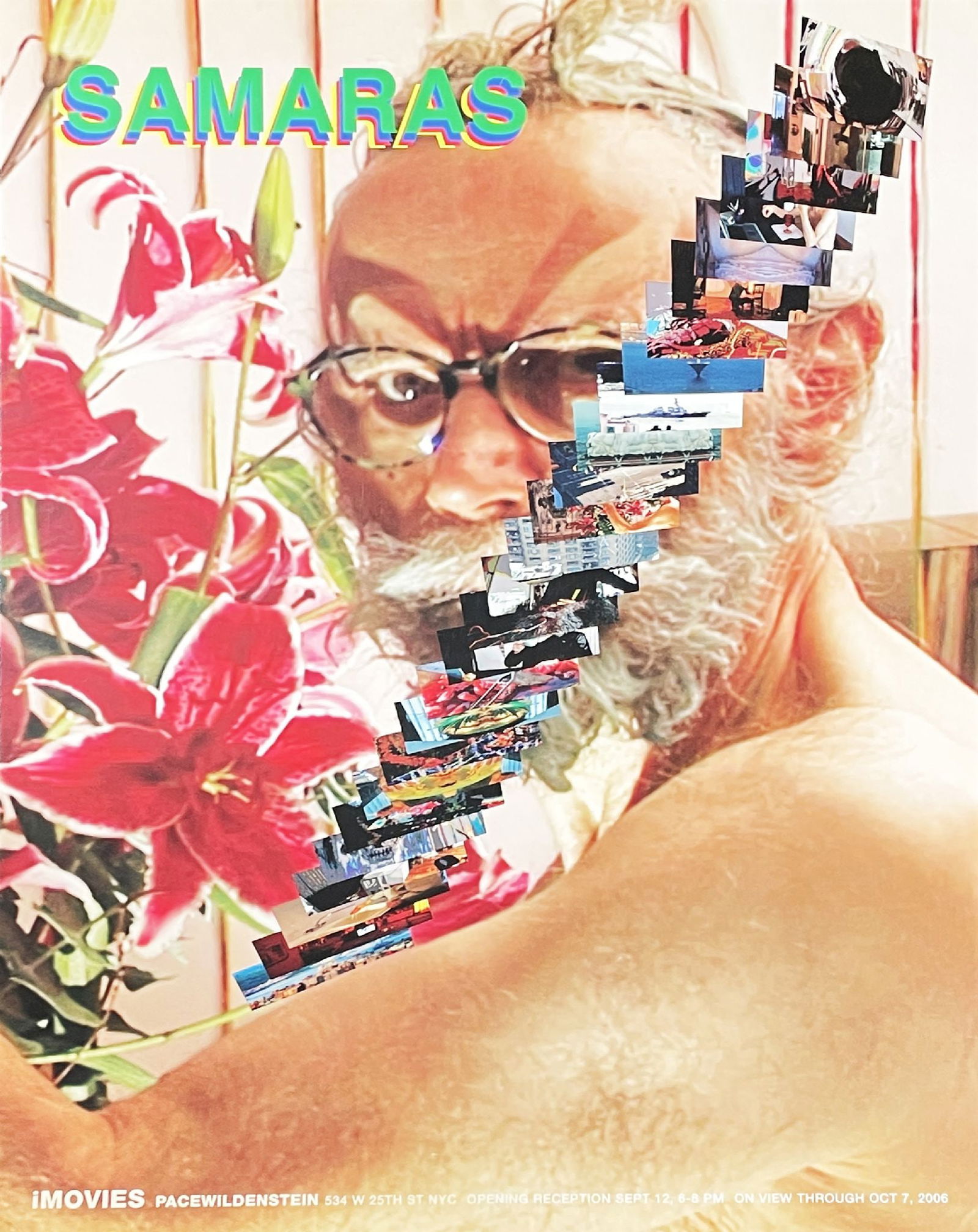 Lucas Samaras - iMovies Poster: Artist: Lucas Samaras Title: iMovies Poster Year: 2016 Dimensions: 28 x 21 in. Edition: From the rare limited edition Original Offset Lithograph Poster Condition: