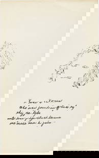 Andy Warhol - Letter X: Artist: Andy Warhol Title: Untitled 3 Year: 1953 Dimensions: 9.5in. by 6in. Edition: From the rare limited edition of approx. 100 Publisher: Andy Warhol New Yor