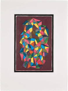 Sol LeWitt - Plate #1 (from Complex Forms): Artist: Sol LeWittTitle: Plate #1 (from Complex Forms)Year: 1989Dimensions: 30 x 22 1/2 in.Edition: 29 From the Rare Limited Edition of 39Publisher: Matsumura (Tomiko Liguori), New York, New