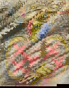 Marc Chagall (After) - Le Cirque: Artist: Marc Chagall (After)Title: Le CirqueDimensions: 9.5in. by 13in.Edition: From the limited editionPublisher: La Centre National dArt ContemporainSuite: Homage a TeriadeMedium: Offset Lithograph