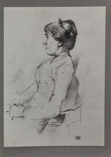Henri Toulouse-Lautrec (After) - Madame La Comtesse: Artist: Henri Toulouse-Lautrec (After) Title: Madame La Comtesse Year: 1930 Dimensions: 11in. by 15in. Edition: V from the rare limited edition of X Publisher: Chez Hellee