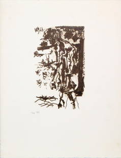 Pablo Picasso (After) - Untitled (16.9.64): Artist: Pablo Picasso (After) Title: Untitled (16.9.64) Year: 1970 Dimensions: 13in. by 10in. Edition: From the rare limited edition Publisher: Harry N. Abrams