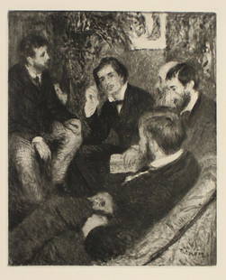 Pierre-Auguste Renoir - Portraits: Artist: Pierre-Auguste Renoir Title: Portraits Year: 1919 Dimensions: 12in. by 9.5in. Edition: From the rare limited edition of 375 Publisher: Ambrosie Vollard;