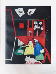 Pablo Picasso (After) - Les Menines: Artist: Pablo Picasso (After)Title: Les MeninesYear: 1957Dimensions: 7.5in. by 9in.Edition: From the rare limited edition of 100Publisher: Editions Cercle D'art ParisSuite: Les Menines Et La Vie