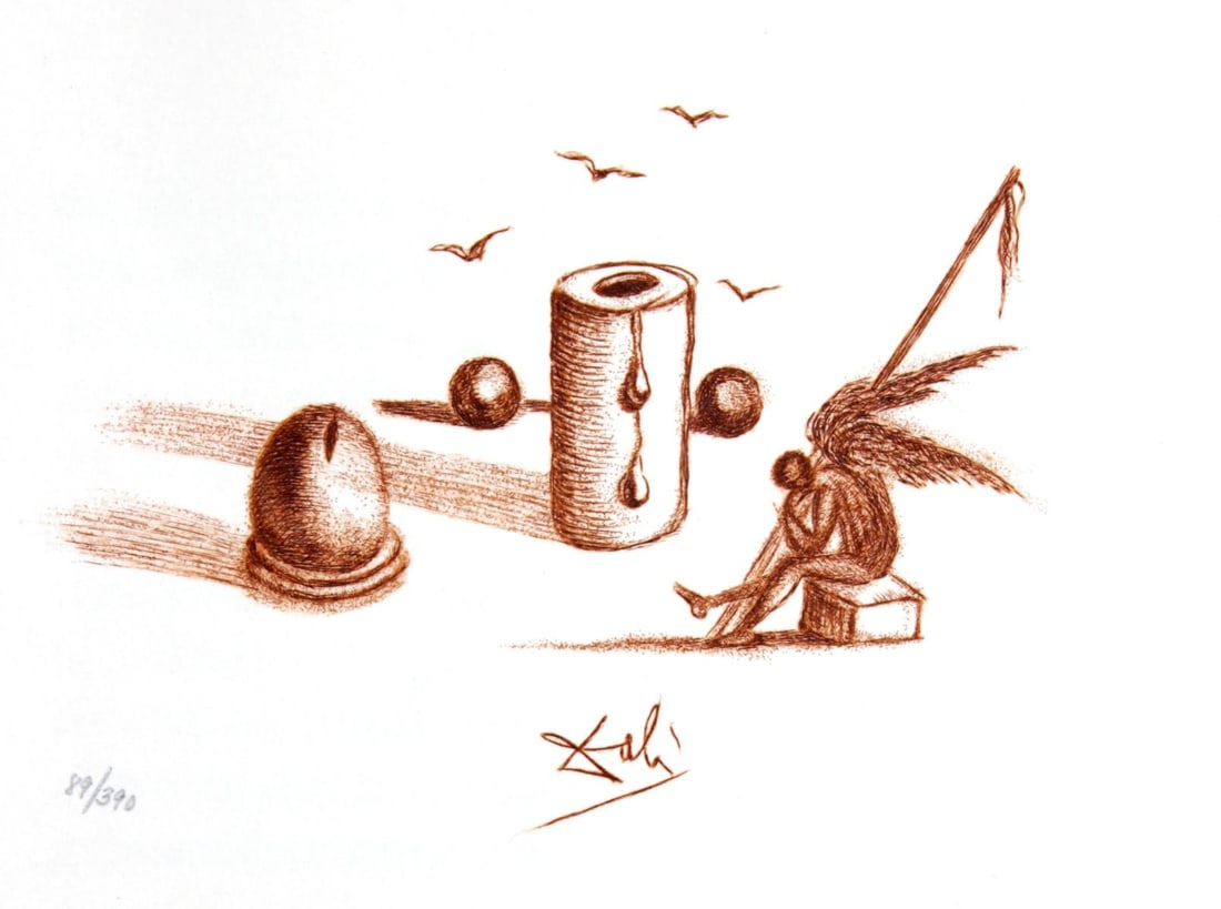 Salvador Dali - Casanova Illustration I (1 of 1)