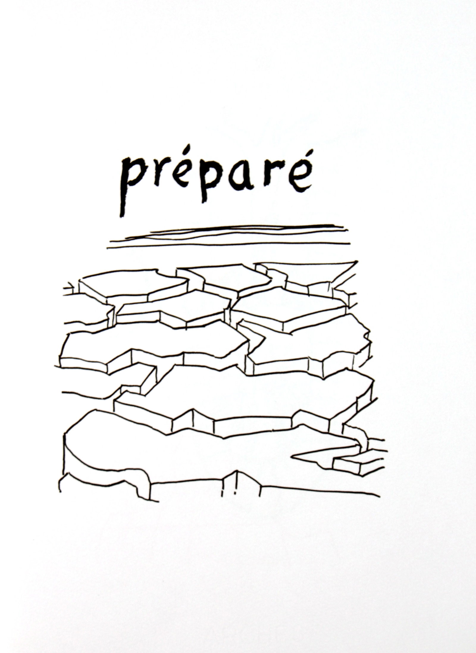 Man Ray - Prepare: Artist: Man Ray Title: Prepare Year: 1948 Dimensions: 15in. by 11.25in. Edition: From the limited edition of 150 Publisher: Editions Pierre Belfond Paris