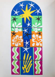 Henri Matisse - Untitled from Verve Suite: Artist: Henri Matisse Title: Untitled from Verve Suite Year: 1952 Dimensions: 14 x 10 1/4 in. Edition: From the rare limited edition Publisher: Teriade, Paris,