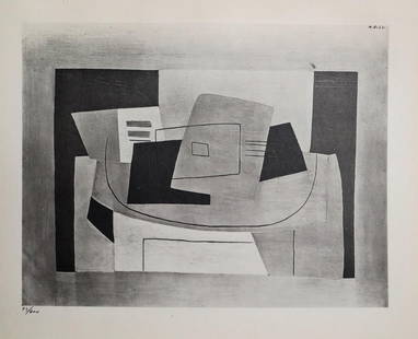 Pablo Picasso - Nature morte: Artist: Pablo PicassoTitle: Nature morteDimensions: 8.5in. by 11in.Edition: From the rare limited edition Suite: Pablo Picasso by Eugenio D'OrsMedium: Lithograph on paperCondition: ExcellentSignature
