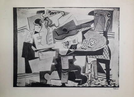 Pablo Picasso - Nature Morte: Artist: Pablo PicassoTitle: Nature MorteDimensions: 8.5in. by 11in.Edition: From the rare limited edition Suite: Pablo Picasso by Eugenio D'OrsMedium: Lithograph on paperCondition: ExcellentSignature
