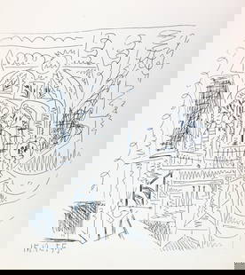 Pablo Picasso (After) - Untitled (15.12.55): Artist: Pablo Picasso (After) Title: Untitled (15.12.55) Year: 1959 Dimensions: 18 1/2in. by 12 1/2in. Edition: From the limited edition of 100 Publisher: Editi