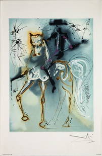 Salvador Dali (After) - Le Picador: Artist: Salvador Dali (After)(after) Title: Le Picador Year: 1983 Dimensions: 22in. by 14.25in. Edition: From the rare limited edition Publisher: Armand & Georg