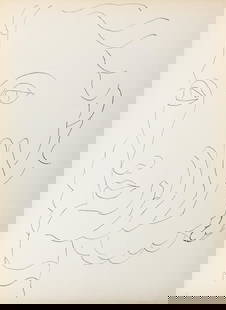 Henri Matisse (After) - Untitled (Portrait): Artist: Henri Matisse (After) Title: Untitled (Portrait) Dimensions: 10 3/8in. by 14in. Edition: From the Rare Limited Edition Medium: Offset Lithograph on Paper Co