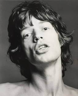 Francesco Scavullo - Mick Jagger (1973): Artist: Francesco ScavulloTitle: Mick Jagger (1973)Year: 2004Dimensions: 20in. by 24in.Edition: From the Rare Limited EditionSuite: Volume I SongMedium: Silver Gelatin PrintCondition: ExcellentNotes: