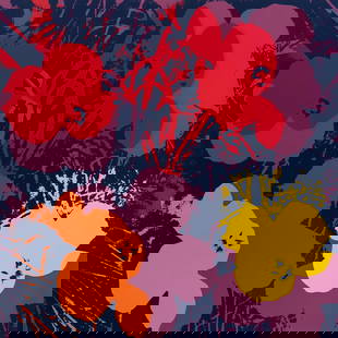 Andy Warhol (After) - Flowers 11.66: Artist: Andy Warhol (After)Title: Flowers 11.66Dimensions: 35 1/4 x 35 1/4 in.Edition: open editionPublisher: Sunday B MorningMedium: Screenprint on museum boardCondition: ExcellentComes with Letter