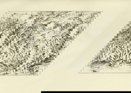 K.-X Roussel - D'apres un Tableau Cezanne: Artist: K.-X RousselTitle: D'apres un Tableau CezanneDimensions: 10 7/8in. by 15in.Edition: From the rare limited edition of 600Publisher: Berheim-Jeune ParisSuite: CezanneMedium: Original lithograph