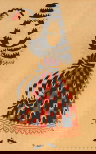 After Pablo Picasso - Untitled from "El Sombrero: Artist:After Pablo PicassoTitle: Untitled from "El Sombrero de Tres Picos"Year: 1920Dimensions: 16.5in. by 10.5in.Edition: From the rare limited editionMedium: Original lithograph on paperCondition: