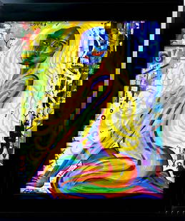 Matthew Steinberg - Skittles: Artist: Matthew SteinbergTitle: SkittlesYear: 2021Dimensions: 16in. by 20in.Edition: One-of-a-Kind Orginal painting Medium: Original Acrylic Painting on CanvasCondition: ExcellentSignature Details: