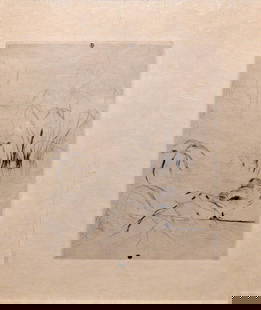 Berthe Morisot - Canard: Artist: Berthe MorisotTitle: CanardYear: 1888Dimensions: 4in. by 5.5in.Edition: From the rare limited editionPublisher: Theodore Duret Editeur; ParisMedium: Original etching on paperCondition:
