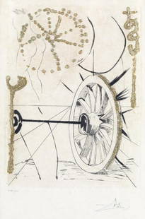 Salvador Dali - Bonne fortune et fortune: Artist: Salvador DaliTitle: Bonne fortune et fortuneYear: 1974Dimensions: 15in. by 11in.Edition: CCXXII From the Rare Edition of CCPublisher: Editions Pierre Belfond ParisSuite: Les Amours Jaunes de
