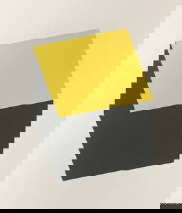 Ellsworth Kelly (After) - Yellow/Black: Artist: Ellsworth Kelly (After) Title: Yellow/Black Year: 1970 Dimensions: 6.5in. by 9.5in. Edition: From the rare limited edition Publisher: Gemini G.E.L. Los