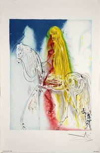 Salvador Dali (After) - Lady Godiva: Artist: Salvador Dali (After) Title: Lady Godiva Year: 1983 Dimensions: 22in. by 14.25in. Edition: From the rare limited edition Publisher: Armand & Georges Israel Paris