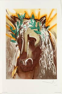 Salvador Dali (After)- The Horse of the Spring: Artist: Salvador Dali (After) Title: The Horse of the Spring Year: 1983 Dimensions: 22in. by 14.25in. Edition: From the rare limited edition Publisher: Armand & Georges Isr