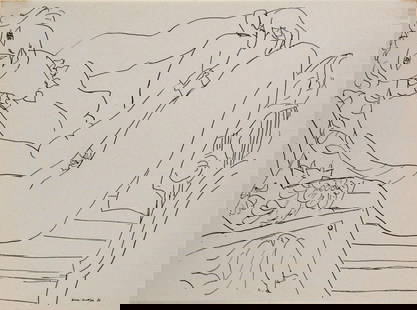 Henri Matisse (After) - Untitled: Artist: Henri Matisse (After) Title: Untitled Year: 1936 Dimensions: 11in. by 8.5in. Edition: From the rare limited edition Publisher: Editions Cahiers D'Art Paris.