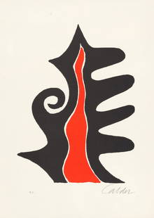 Alexander Calder - Untitled (Derriere le Miroir #201): Artist: Alexander Calder Title: Untitled (Derriere le Miroir #201) Year: c. 1970 Dimensions: 20 3/4 x 15 in. Edition: an hors commerce proof, aside from the regular edition